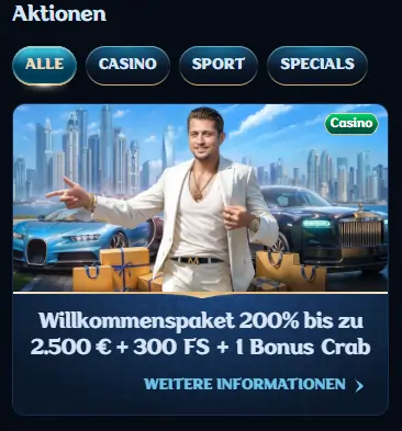 Millioner Casino Bonus